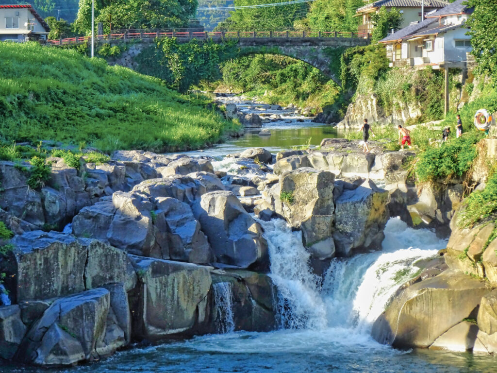 迫間橋・迫間滝 熊本県