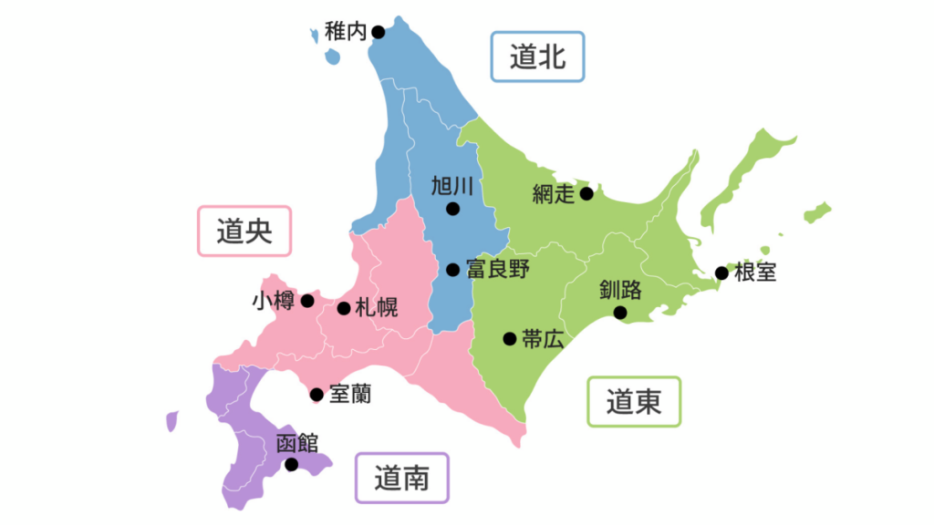 北海道 地図