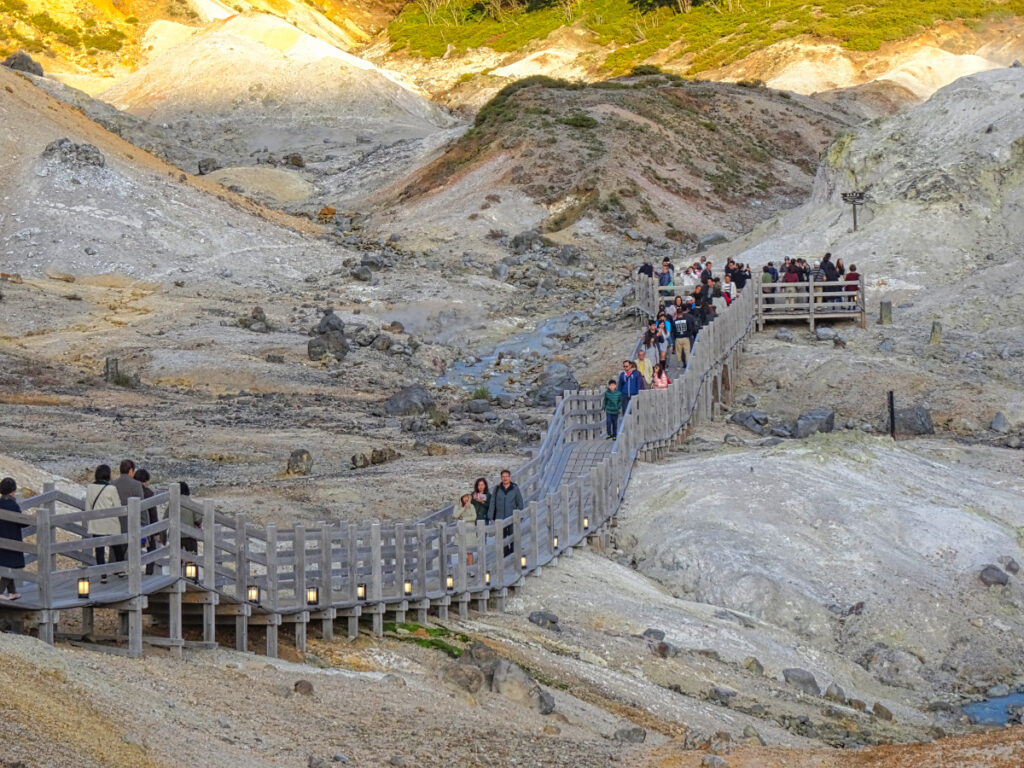 登別地獄谷 北海道