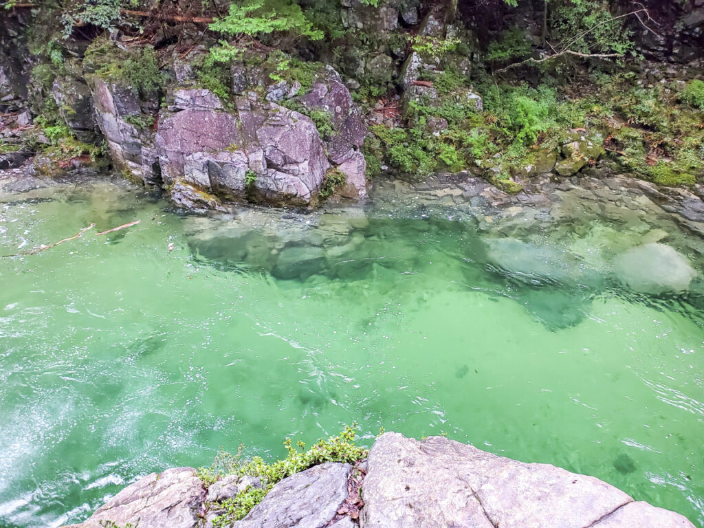 阿寺渓谷 岐阜県