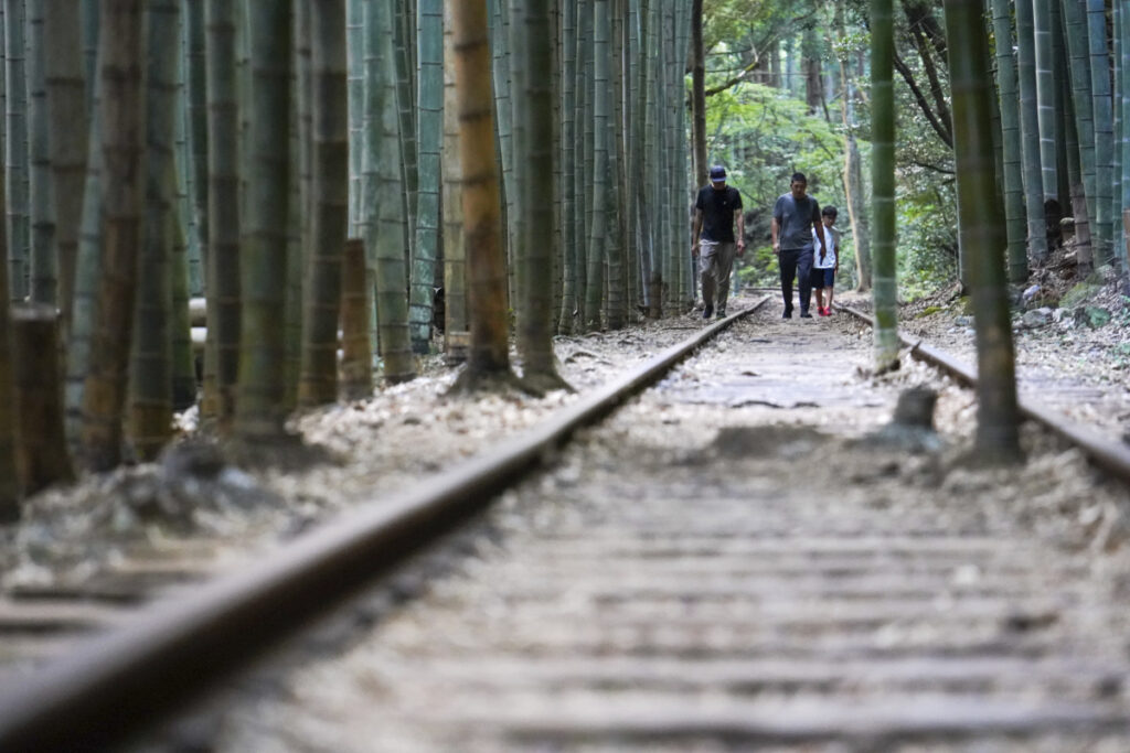 旧国鉄 倉吉線 泰久寺駅跡 鳥取県