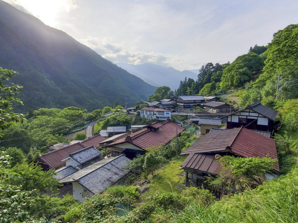 赤沢宿 山梨県