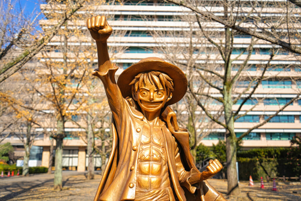 モンキー・D・ルフィ像 熊本県