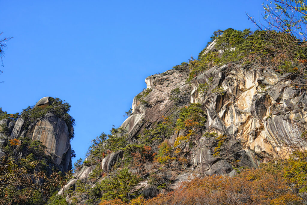 昇仙峡 夢の松原 山梨県