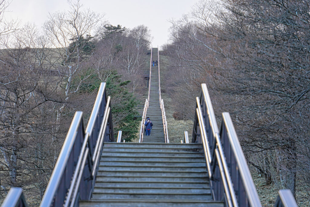 キスゲ平園地 天空回廊 栃木県
