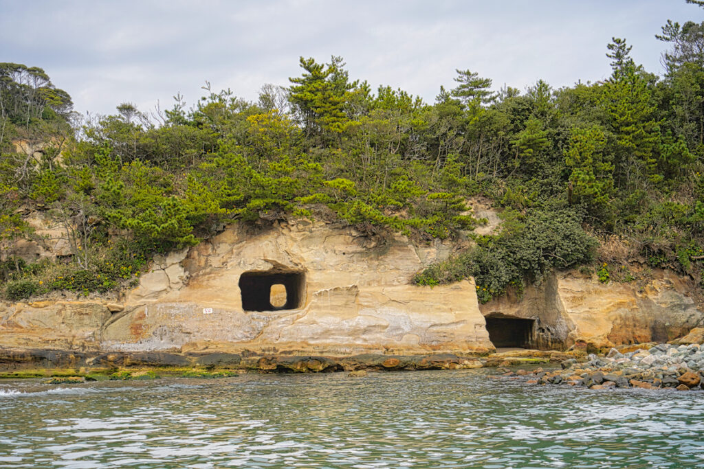 高戸小浜海岸 手彫り洞窟 茨城県