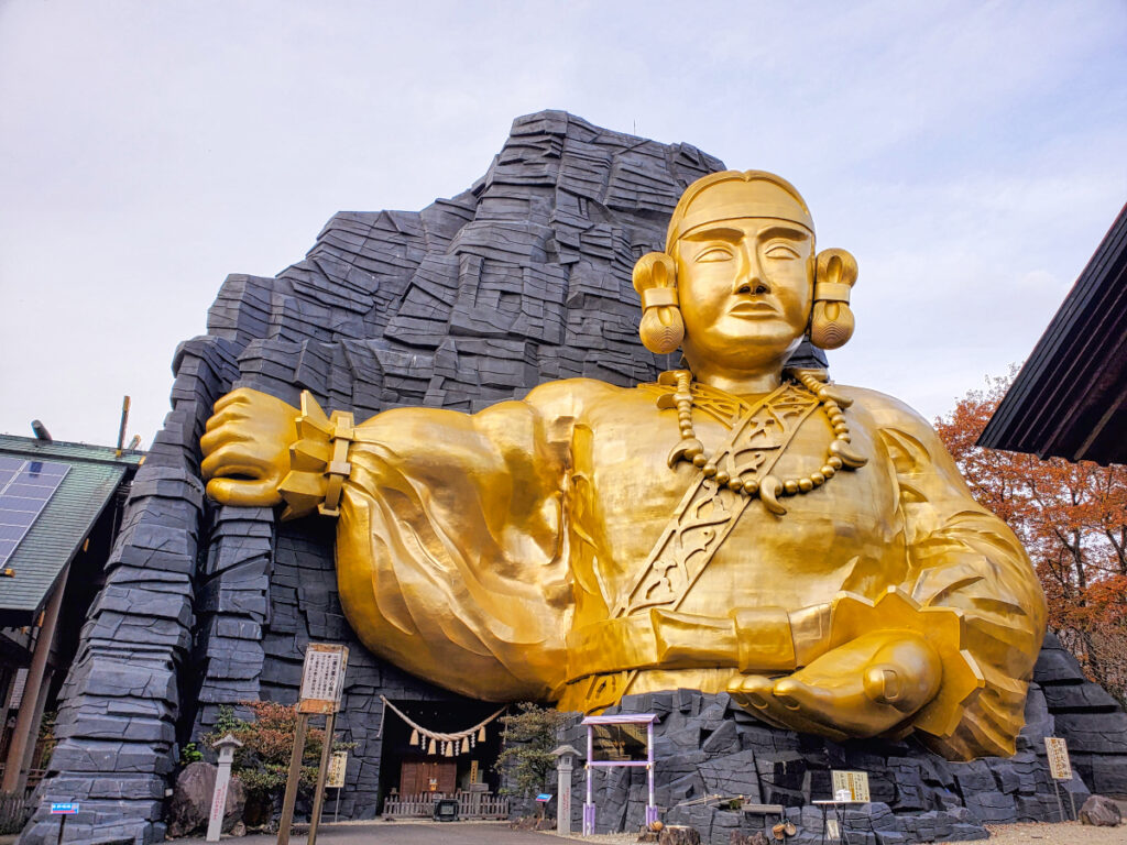 神命大神宮那須別宮 天手力男命像 栃木県