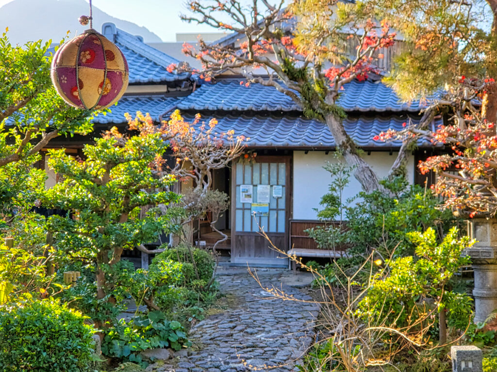 湧水庭園 四明荘 長崎県