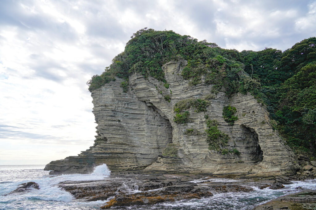 守谷海岸 海が見える洞窟 千葉県
