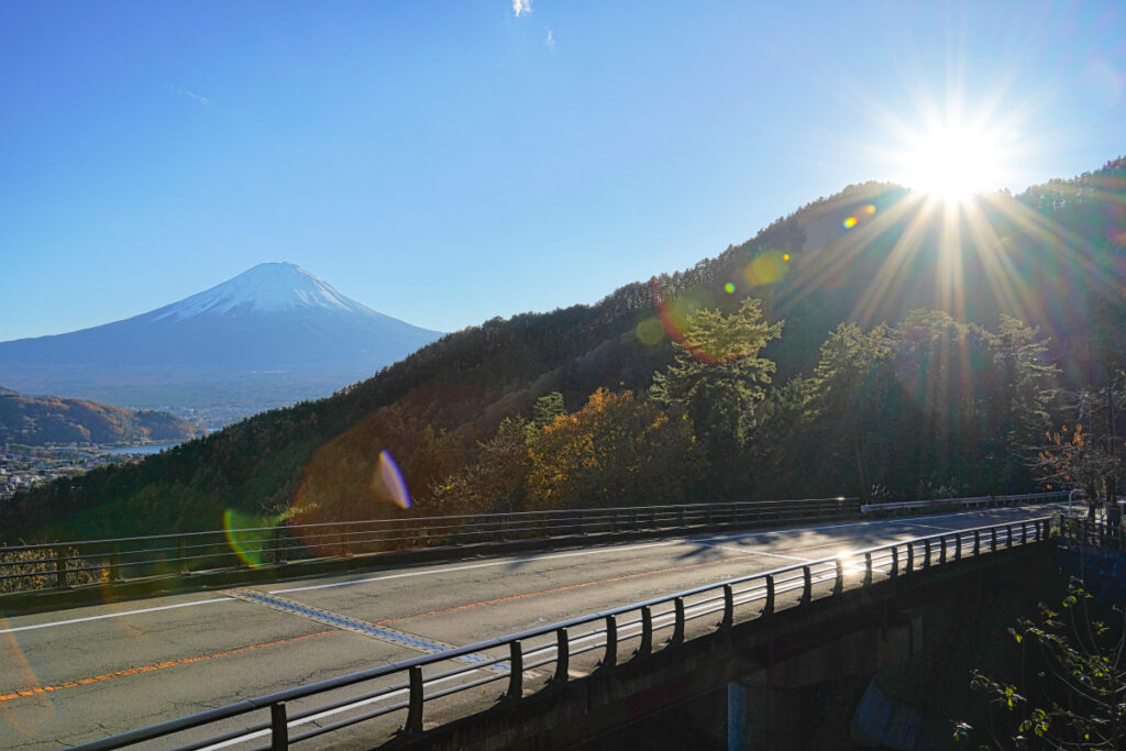 富士見橋展望台 山梨県