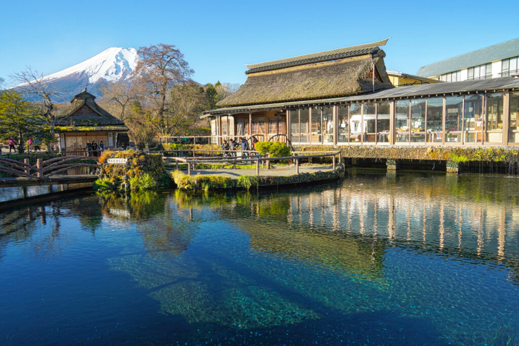 忍野八海 中池 山梨県