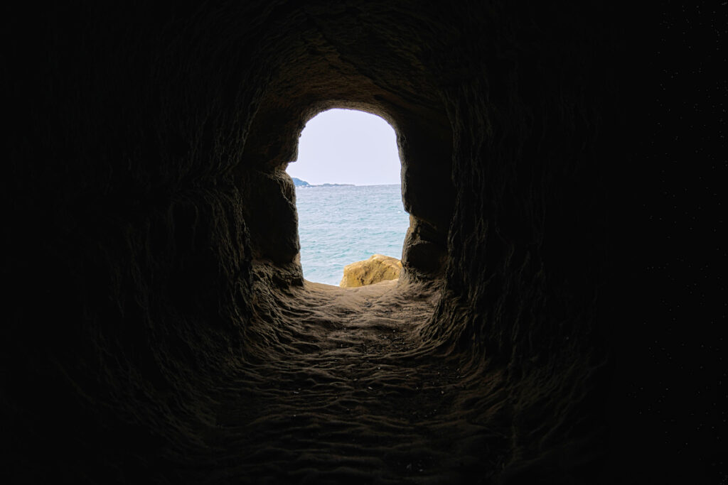 沖ノ島 地下壕(沖ノ島公園) 千葉県