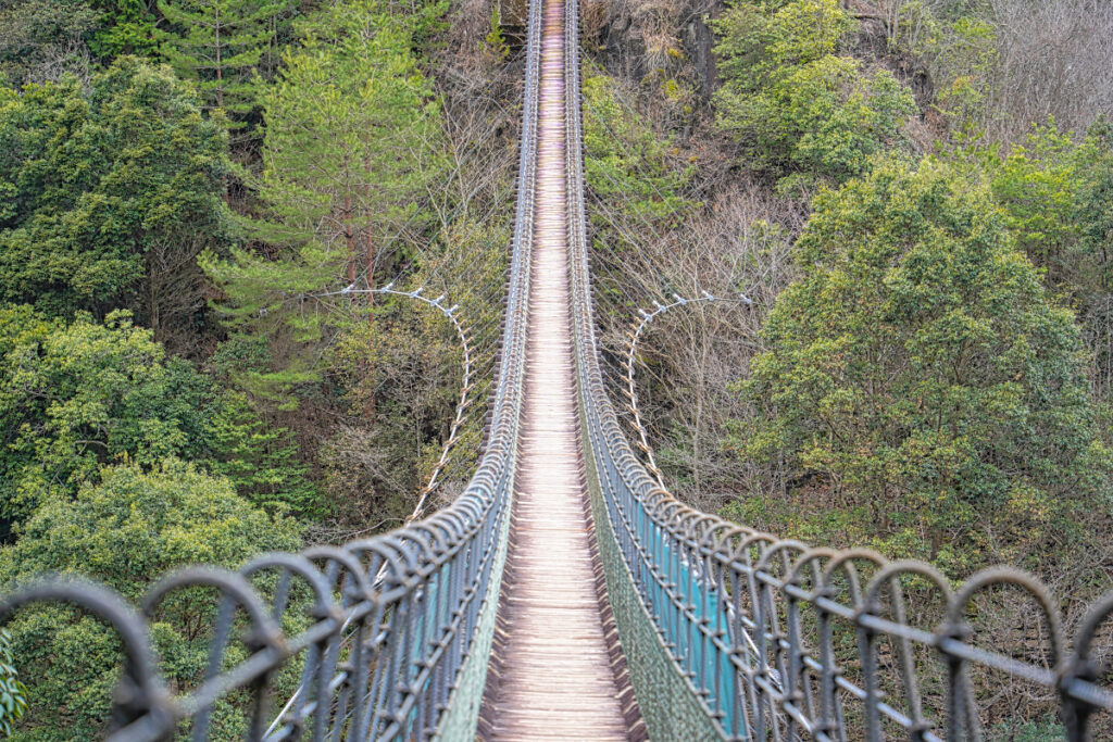 黒滝吊橋 奈良県
