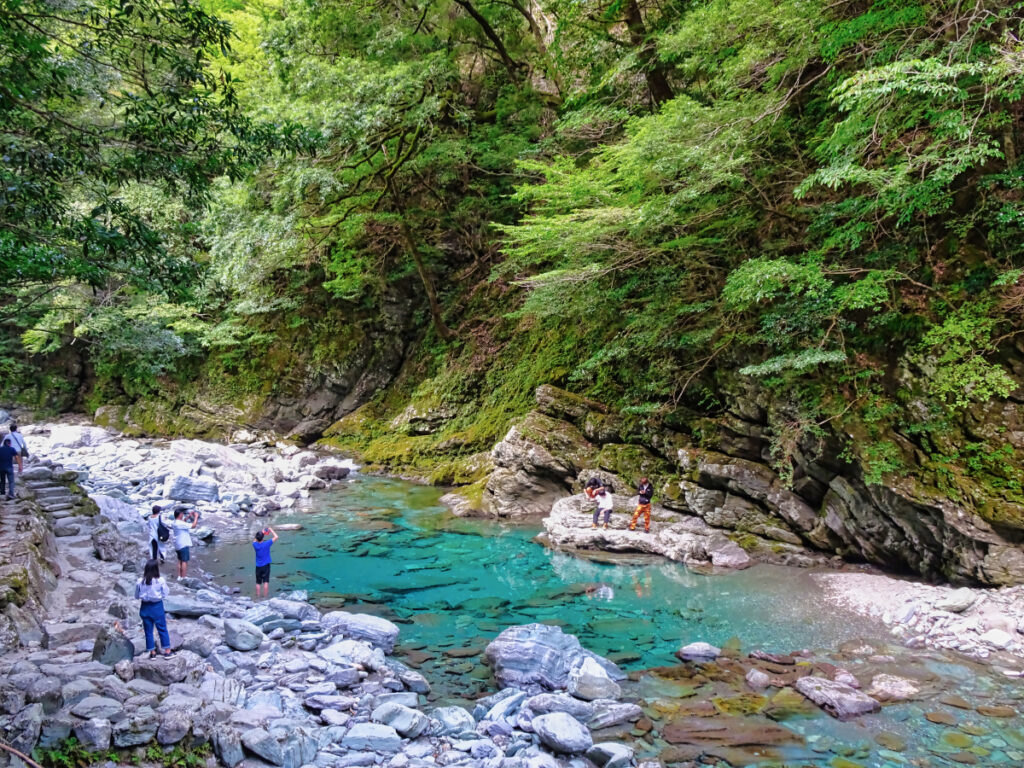 安居渓谷 高知県