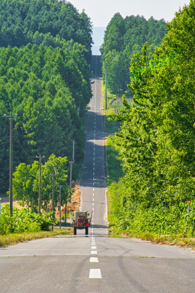 就実の丘 新ジェットコースターの道 北海道