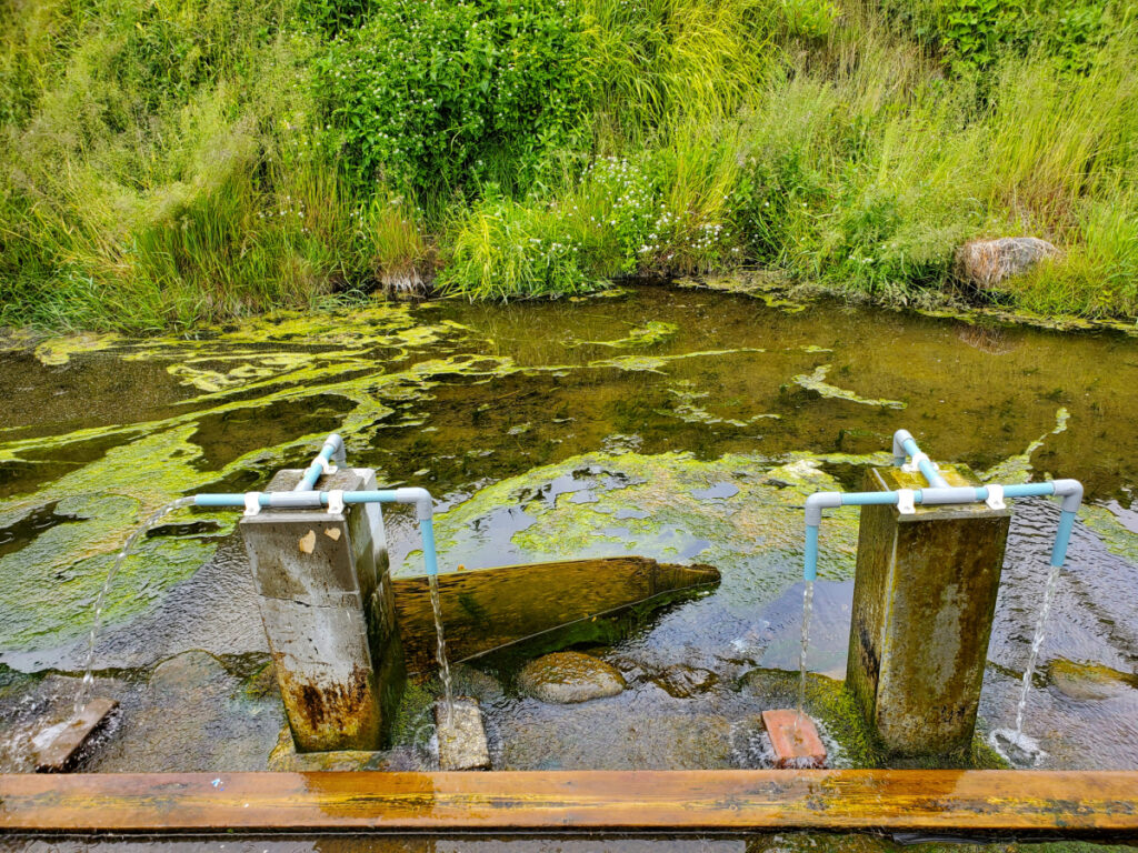 羊蹄山の湧き水 北海道