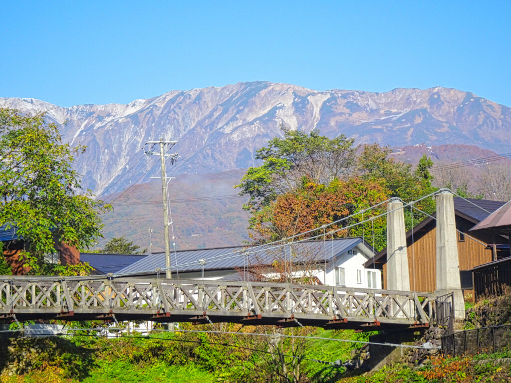 大出の吊橋 長野県
