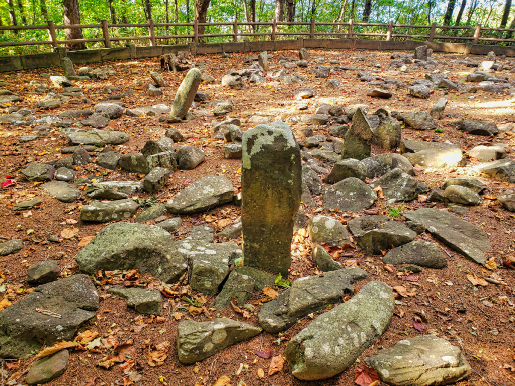西崎山環状列石 北海道