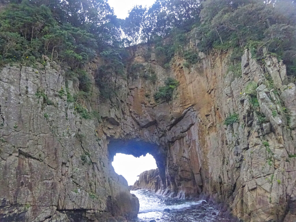白山洞門 高知県