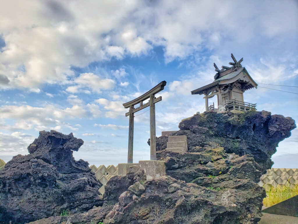 奇岩雲石 北海道