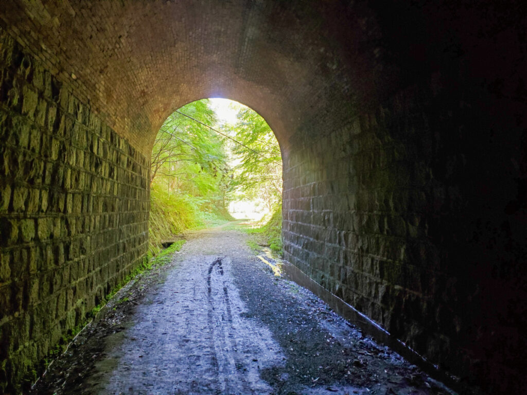 旧船木鉄道 大棚トンネル 山口県