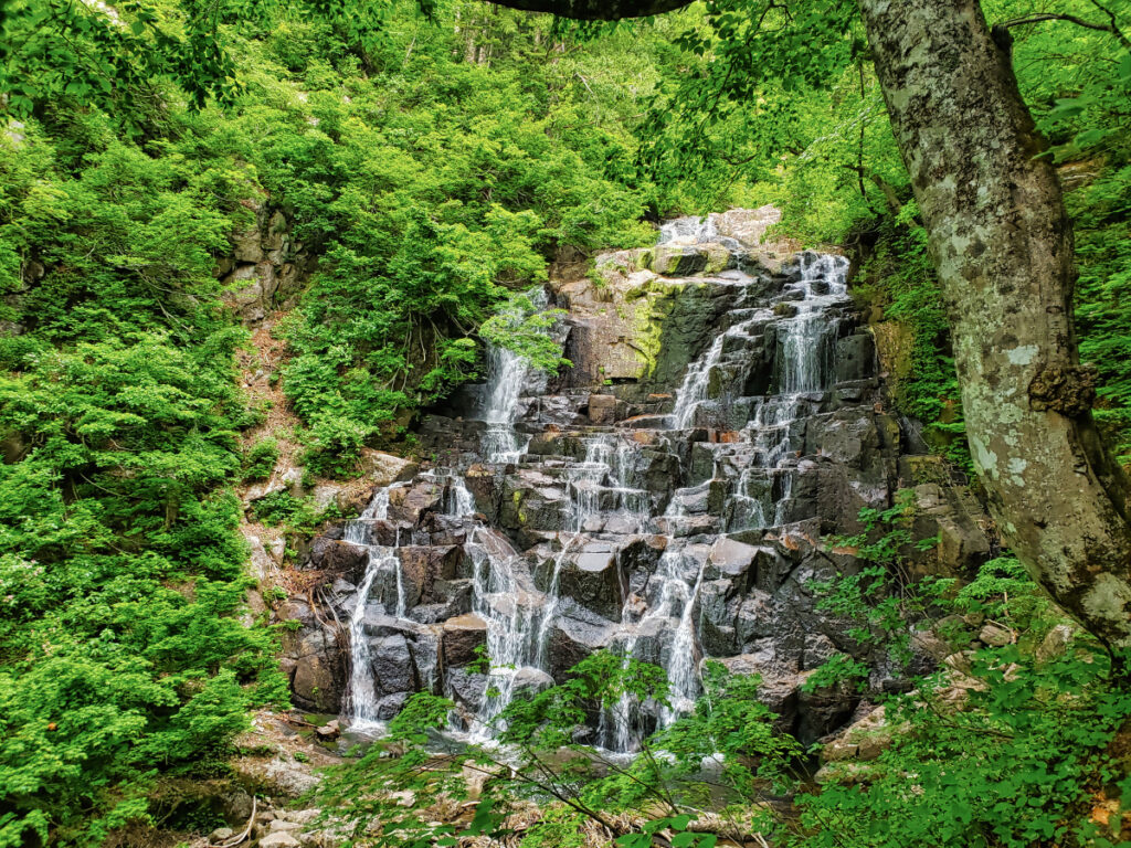 立又渓谷 二ノ滝 秋田県