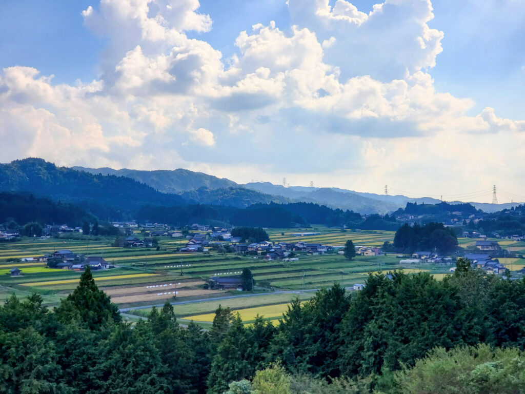 農村景観日本一展望所岐阜県
