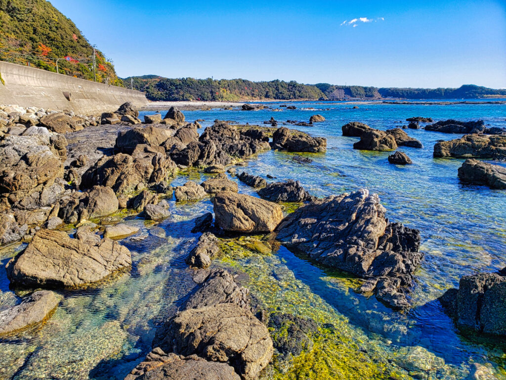 江田海岸(南紀熊野ジオパーク) 和歌山県