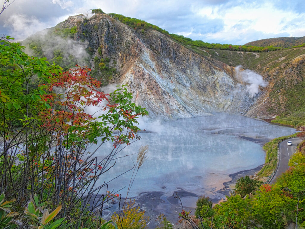 日和山大湯沼展望台 北海道