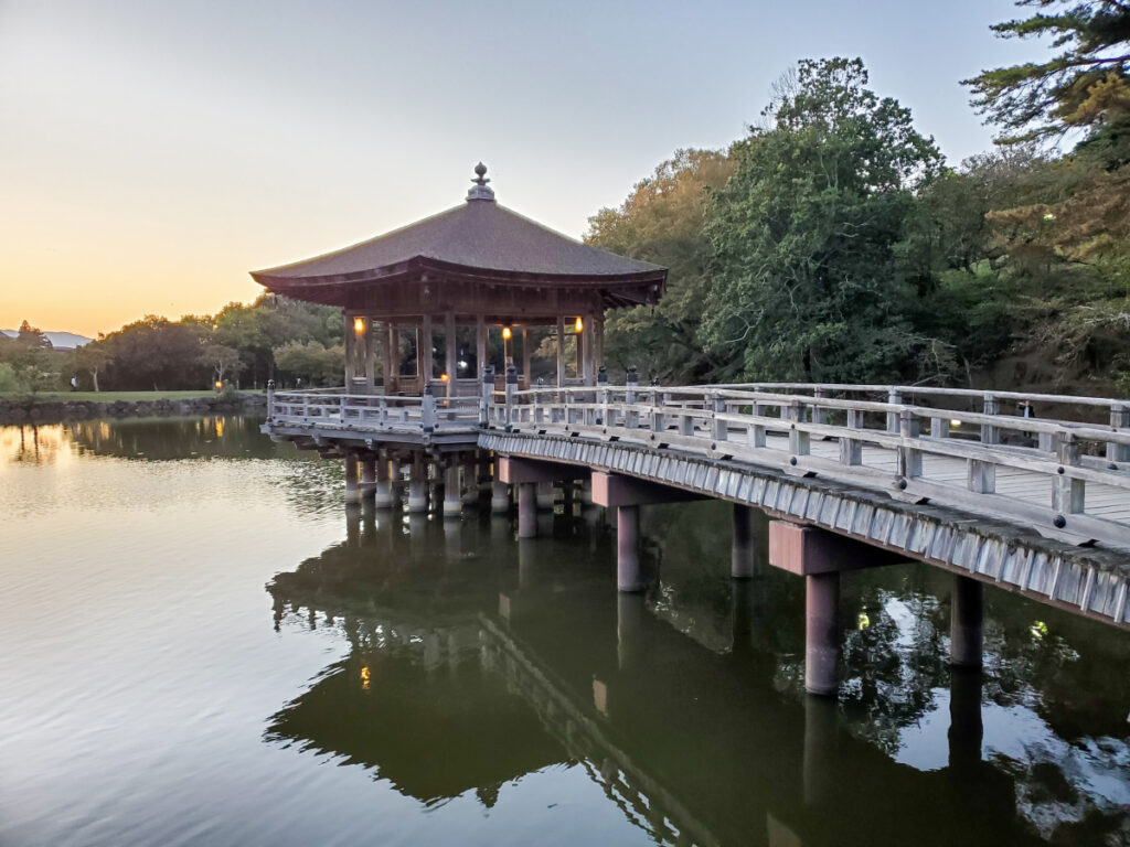 浮見堂 奈良県