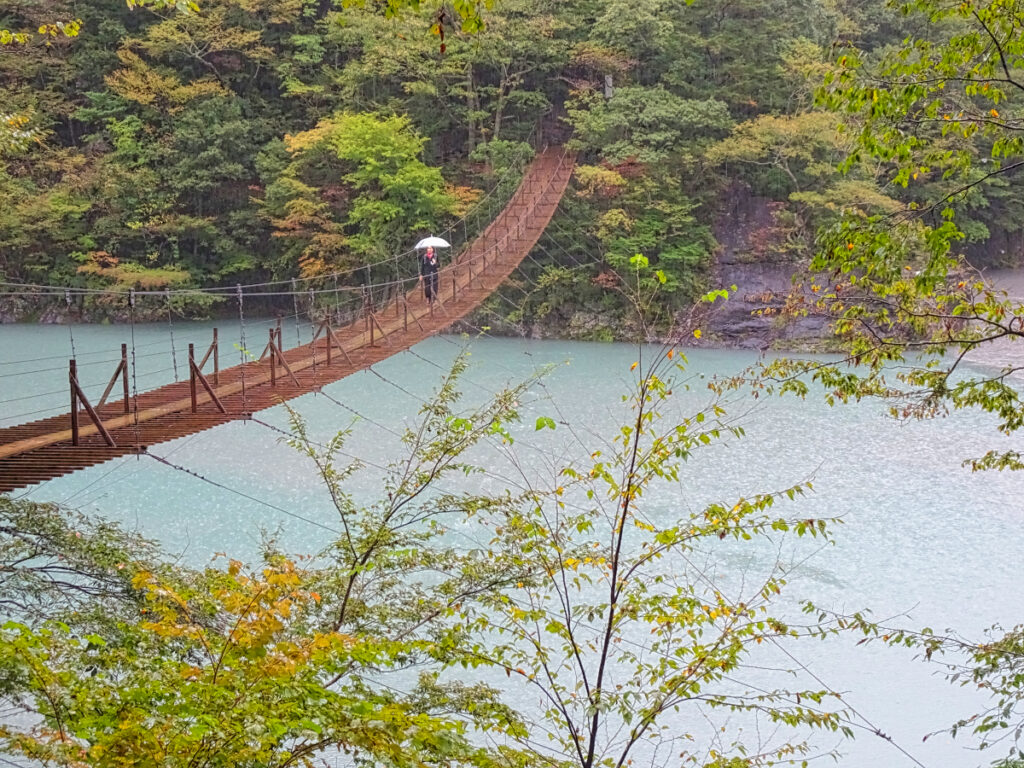 寸又峡 夢の吊橋 静岡県