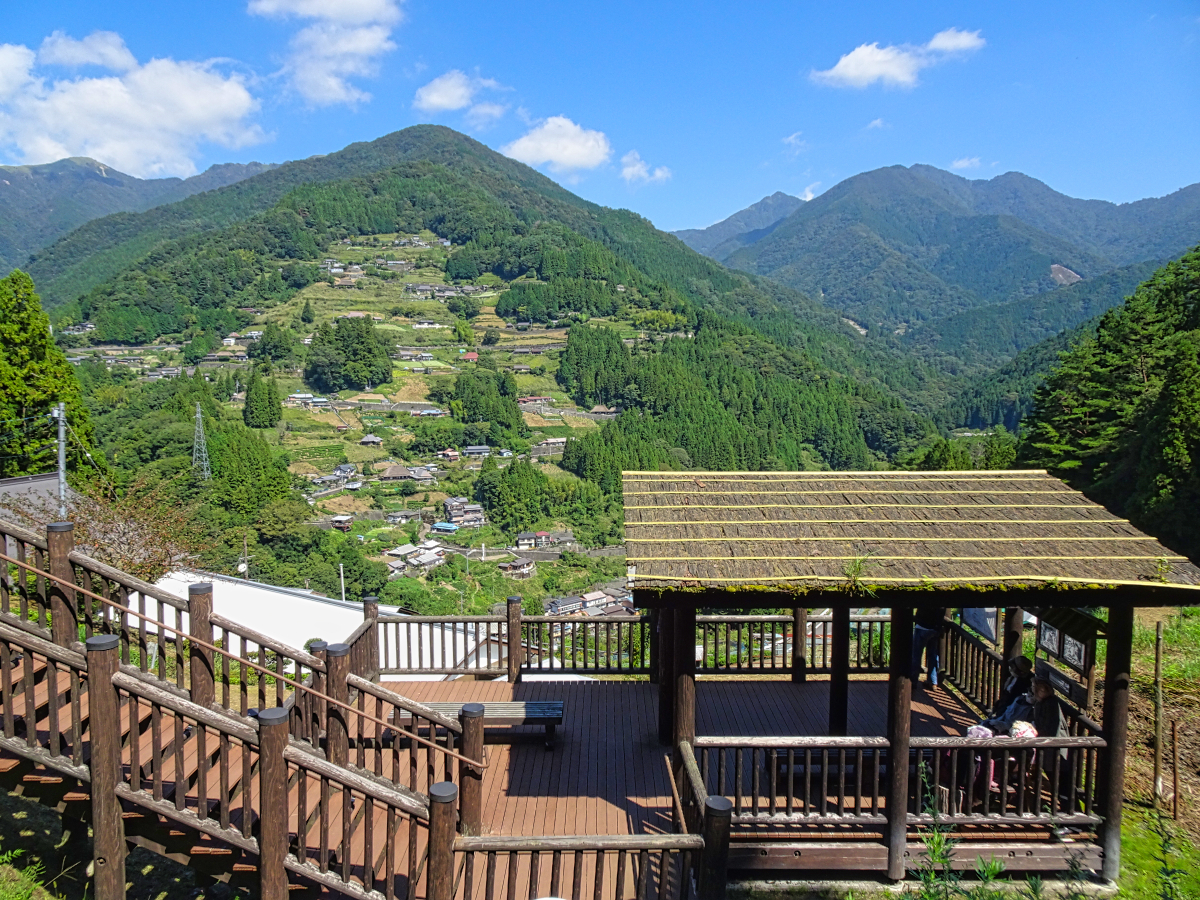 落合集落 徳島県