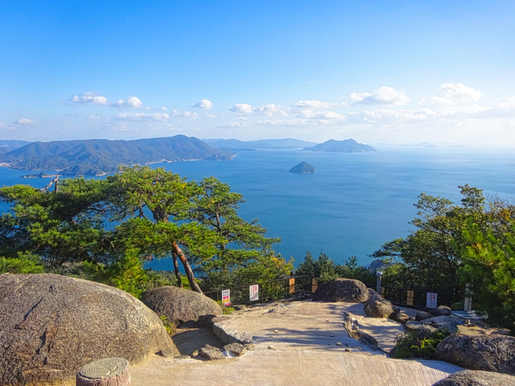 獅子岩展望台 広島県