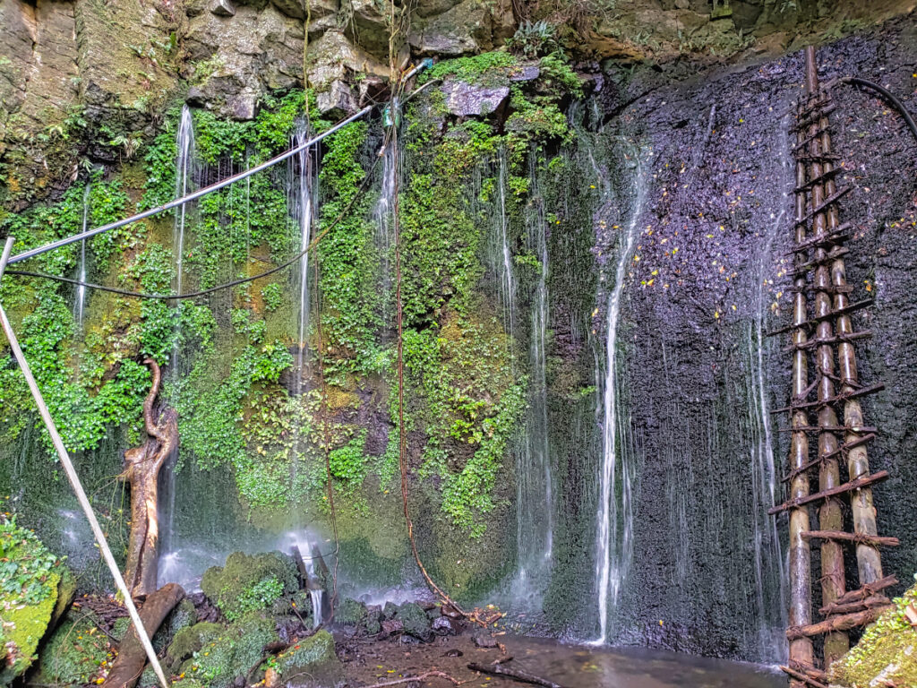 長小野湧水(鳴滝) 大分県