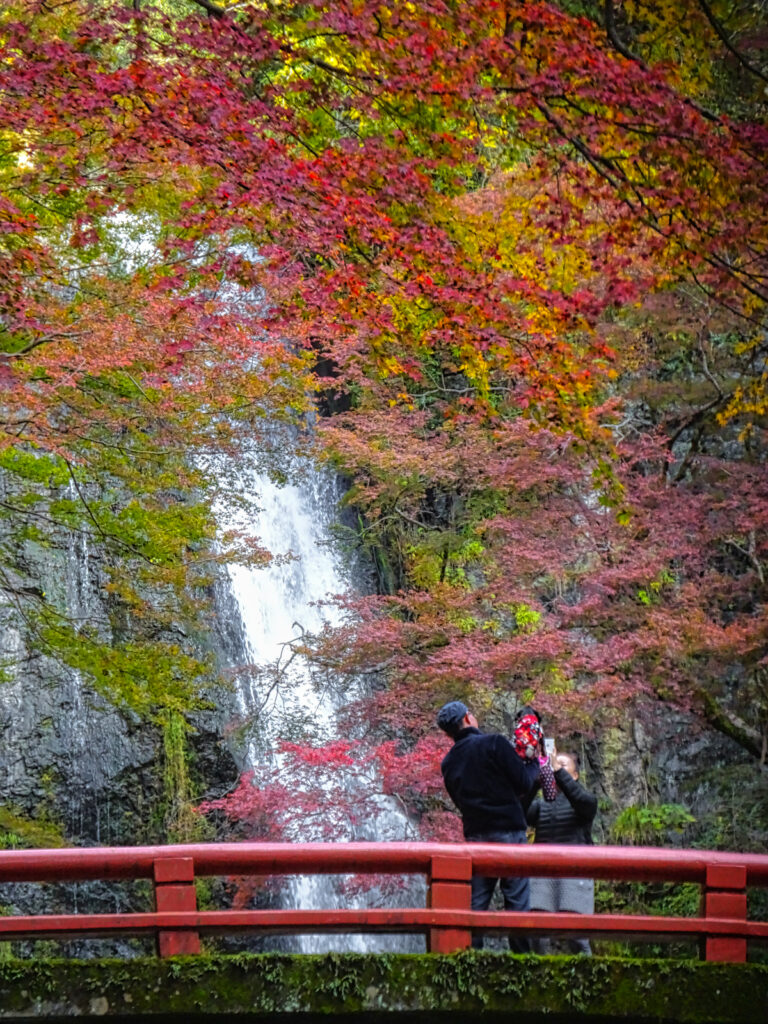 箕面大滝(滝100選) 大阪府