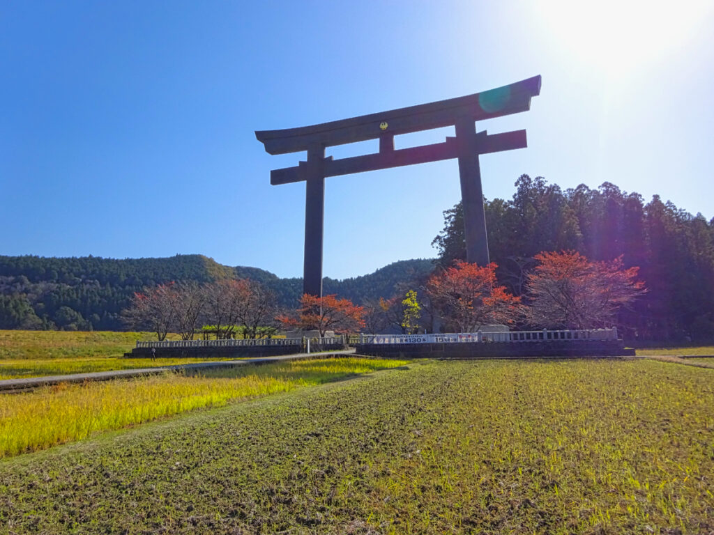 大斎原 大鳥居 和歌山県
