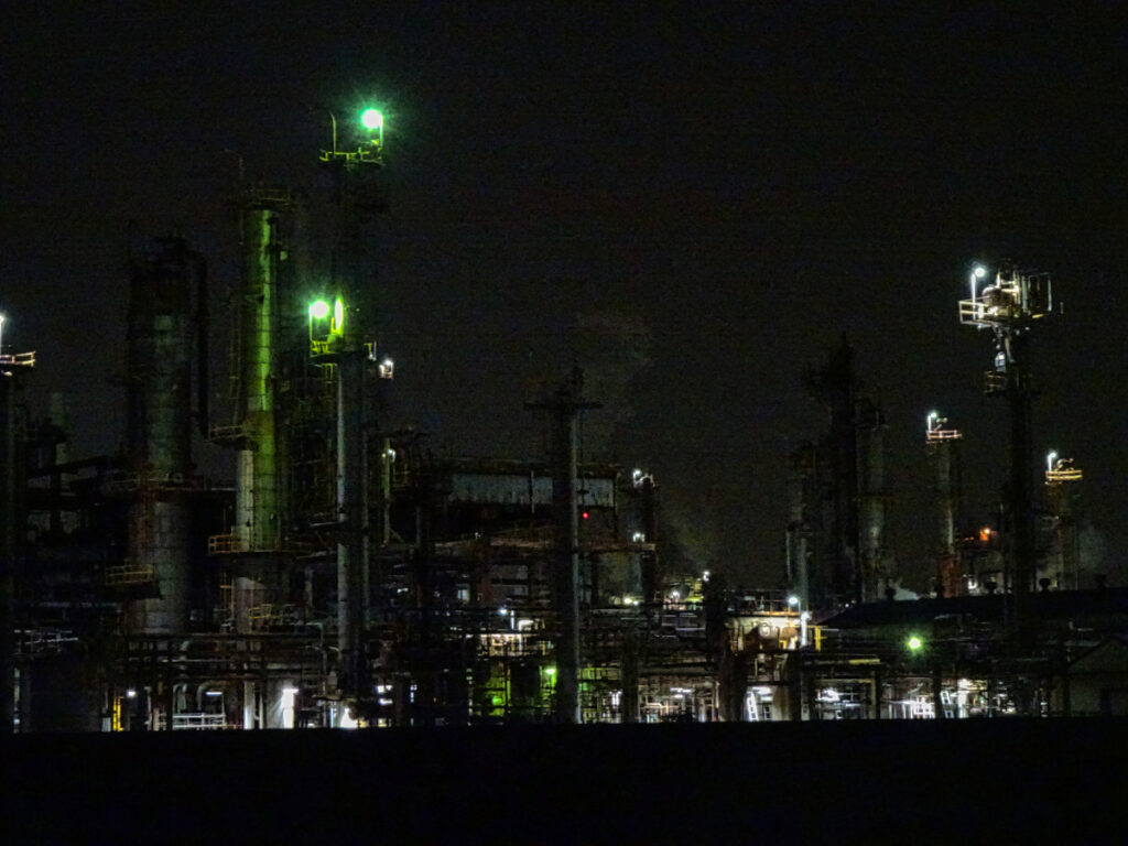 四日市市工場夜景 三重県