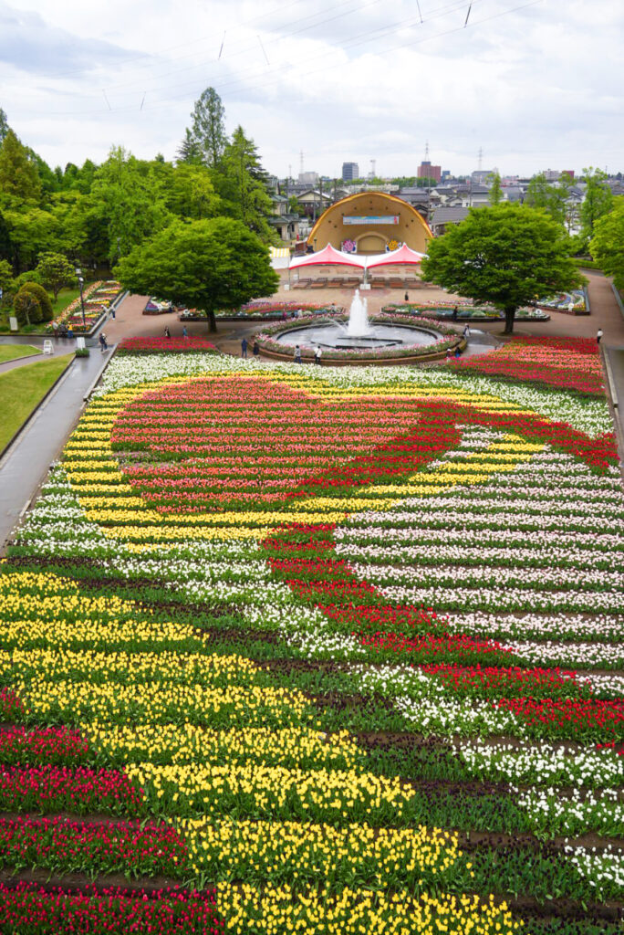 砺波チューリップ公園 富山県