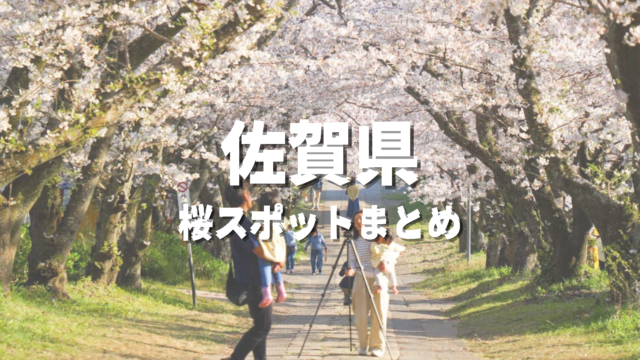 【佐賀県】桜の絶景スポット決定版！春に映えるおすすめ人気観光名所と開花・見頃時期・お花見情報まとめ