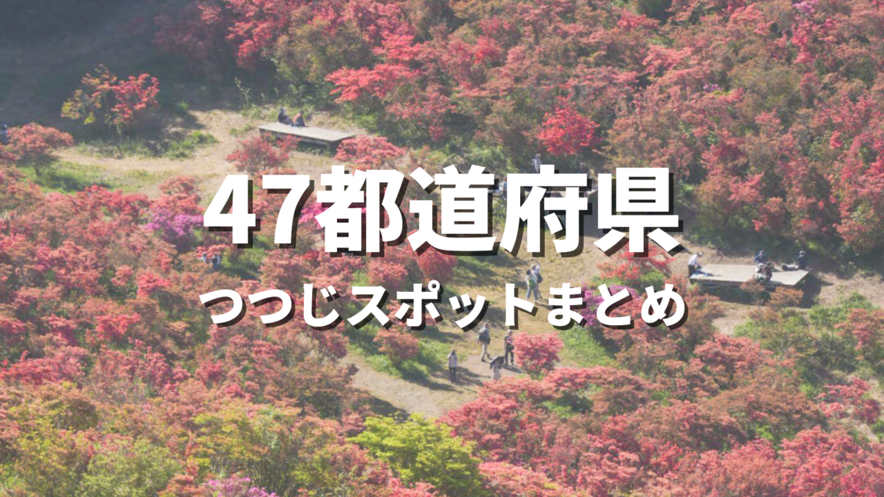 【全国】つつじの絶景スポットおすすめランキング30選！映える人気観光名所と見頃時期・お出かけ情報まとめ